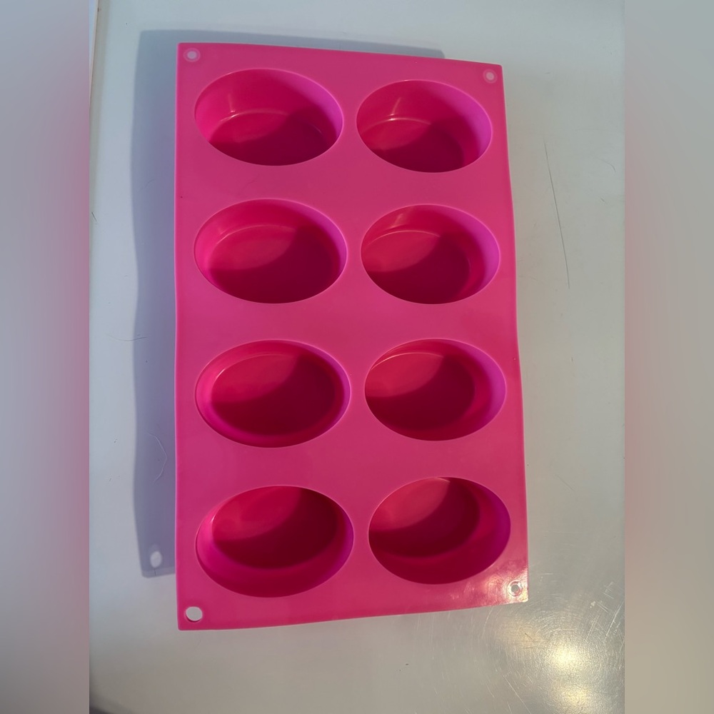 Pink Silicone Soap Mould & 20+ Nature Embeds - Frog & Butterfly Set